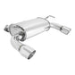 Megan Racing Axle-Back Exhaust System (Stainless Tips) for 2008–2013 Infiniti G37 Coupe / 2014–2015 Infiniti Q60 Coupe — MR-ABE-IG092D-SRT