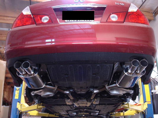 Megan Racing Axle-Back Exhaust System for 2006–2010 Infiniti M35 / M45 (AWD & RWD)