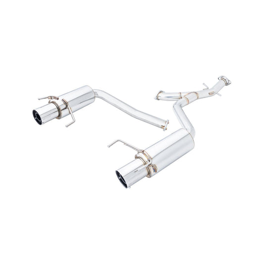 Megan Racing Axle-Back Exhaust System for 2006–2013 Lexus IS250 / IS350 — LW-ABE-LI06DS