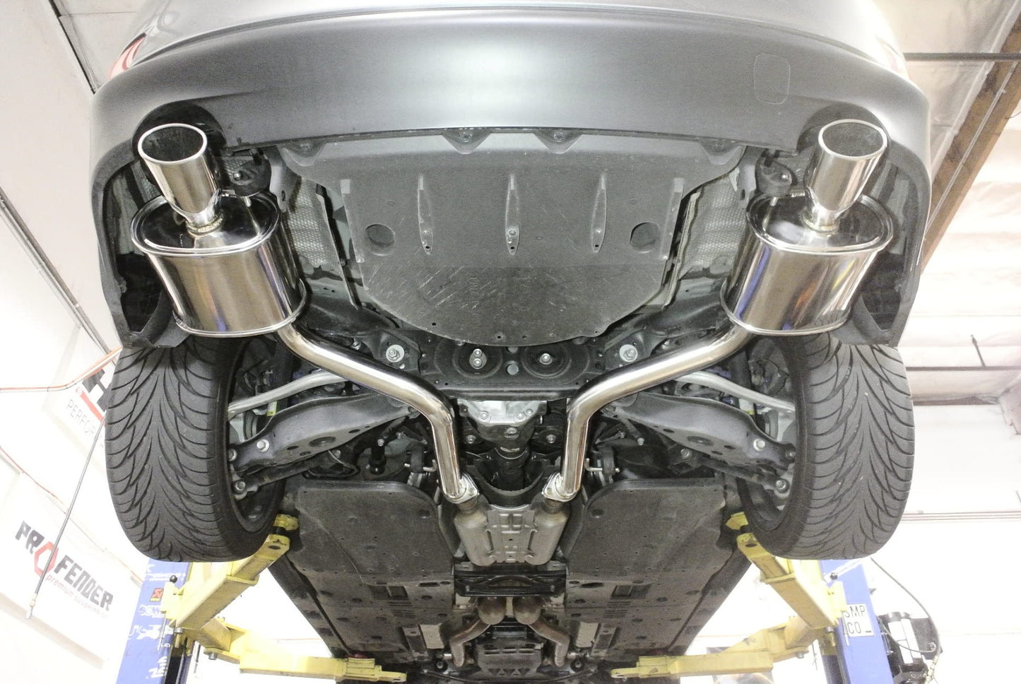 Megan Racing Exhaust System (Stainless Tip) for 2014+ Lexus IS250 (2.5L V6) — MR-ABE-LI14