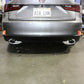 Megan Racing Exhaust System (Stainless Tip) for 2014+ Lexus IS250 (2.5L V6) — MR-ABE-LI14