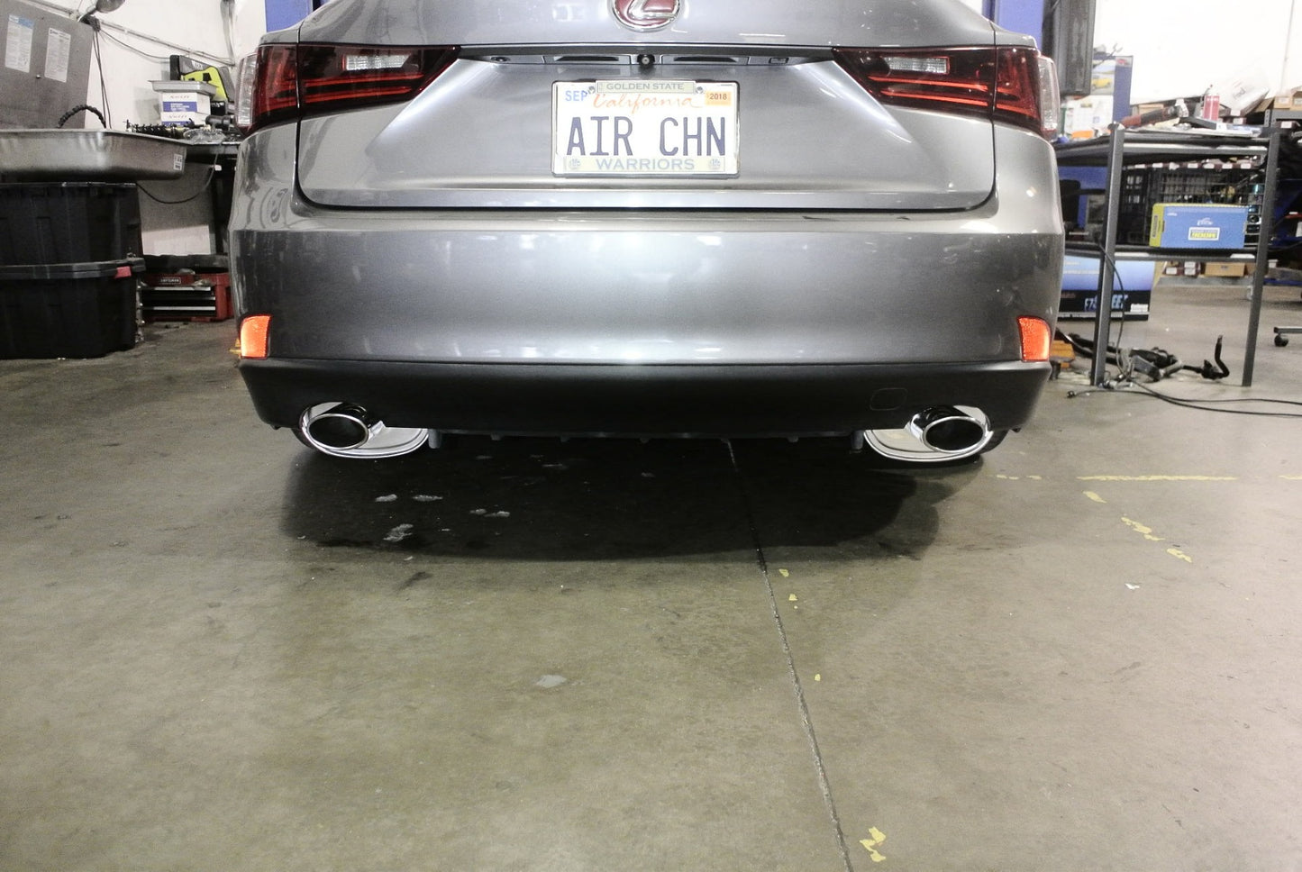 Megan Racing Exhaust System (Stainless Tip) for 2014+ Lexus IS250 (2.5L V6) — MR-ABE-LI14