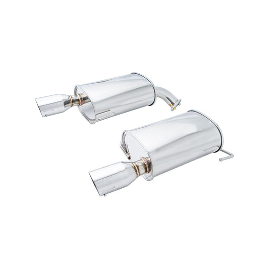 Megan Racing OE-RS Axle-Back Exhaust for 2005–2009 Subaru Legacy GT — MR-ABE-SLG05-V2+M