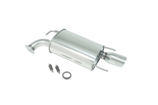Megan Racing OE-RS Axle-Back Exhaust System for 2012–2014 Toyota Camry 2.5L 4-Cylinder (Non-SE Models) — Stainless Rolled Tip — MR-ABE-TCA12L4-SRT+M