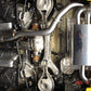 Megan Racing OE-RS Cat-Back Exhaust System with Blue Titanium Tips for Nissan 350Z — MR-CBS-350Z-BT