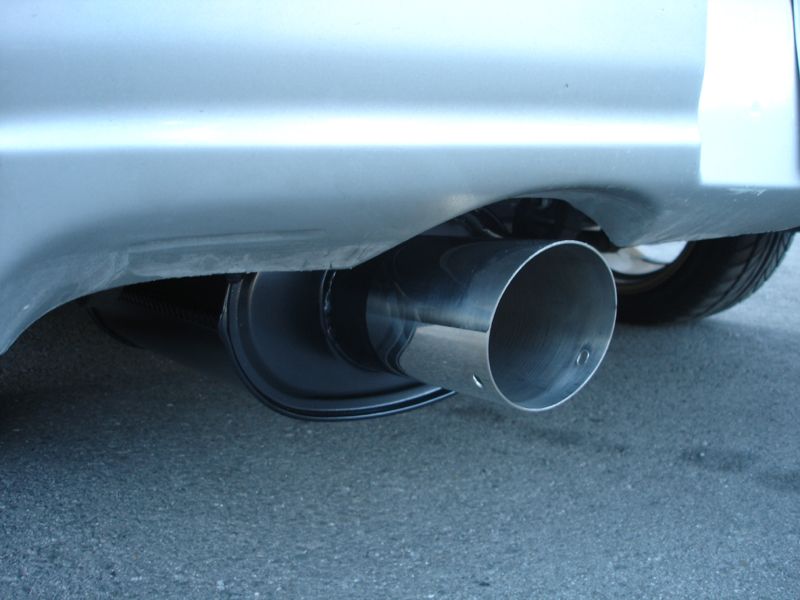 Megan Racing Black Series Cat-Back Exhaust System for 2002–2007 Subaru Impreza WRX/STi — MR-CBS-#A-OEB