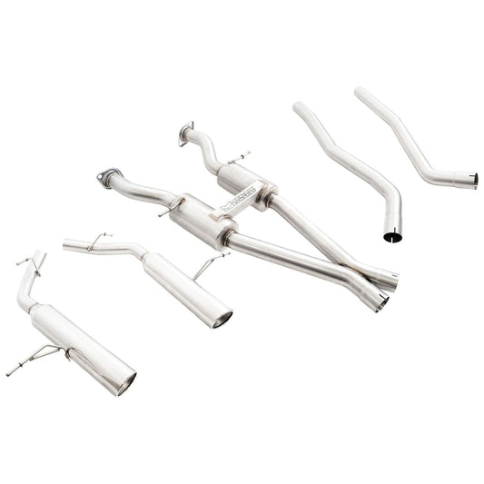 Megan Racing Dual Cat-Back Exhaust System for 2021+ Dodge Durango (Excludes SXT/SRT Hellcat) — LW-CBS-DDU14V6