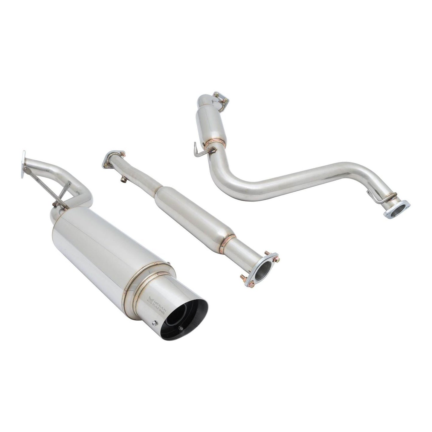 Megan Racing NA Type Cat-Back Exhaust System for 1995–1999 Mitsubishi Eclipse GS/RS — MR-CBS-ME95NT