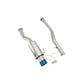Megan Racing DS Series Cat-Back Exhaust System with Blue Tip for 2003–2007 Infiniti G35 Coupe — MR-CBS-N3Z-DS-BT + MR-XT-1618