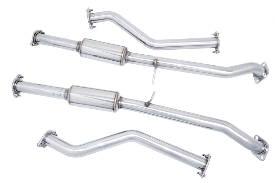 Megan Racing Drift Spec Cat-Back Exhaust System with Stainless Rolled Tips for 2019+ Nissan 370Z — MR-CBS-N7Z09-DS-R+M