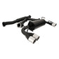 Megan Racing Black Series Cat-Back Exhaust System for 2008–2014 Subaru Impreza WRX/STI Hatchback — MR-CBS-SI08ST-OEB