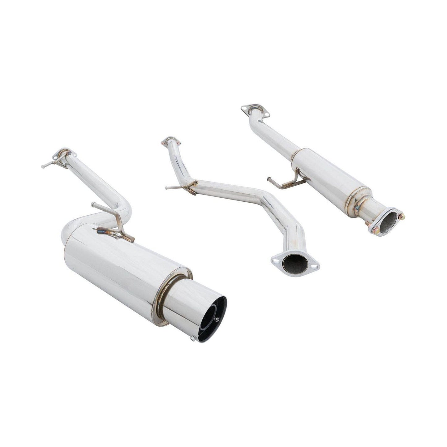 Megan Racing DS Type Cat-Back Exhaust System with Stainless Tip for 2011–2016 Scion tC — LW-CBS-STC11-DS-SS