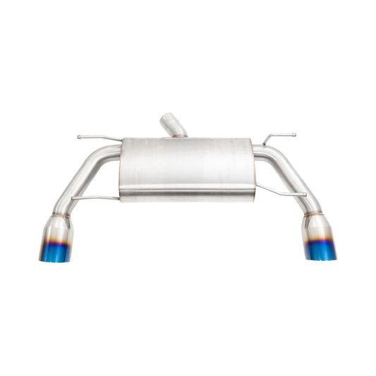 Megan Racing Cat-Back Exhaust System with Burnt Tips for 2022+ Toyota GR86 — MR-CBS-T8622-BT