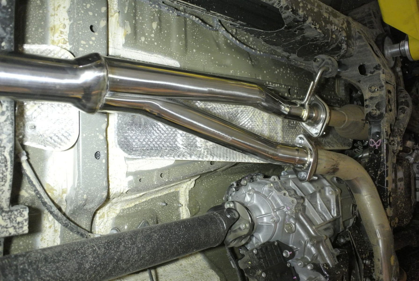 Megan Racing Cat-Back Exhaust System (Drop Down Style) for 2016+ Toyota Tacoma — MR-CBS-TTA16-R1v