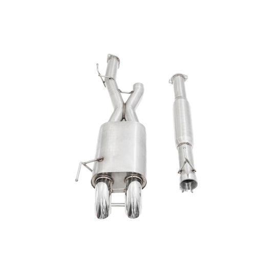 Megan Racing "Turn-Down" Cat-Back Exhaust System for 2014–2021 Toyota Tundra (CrewMax Cab, 5.7L V8) — MR-CBS-TTU14-57