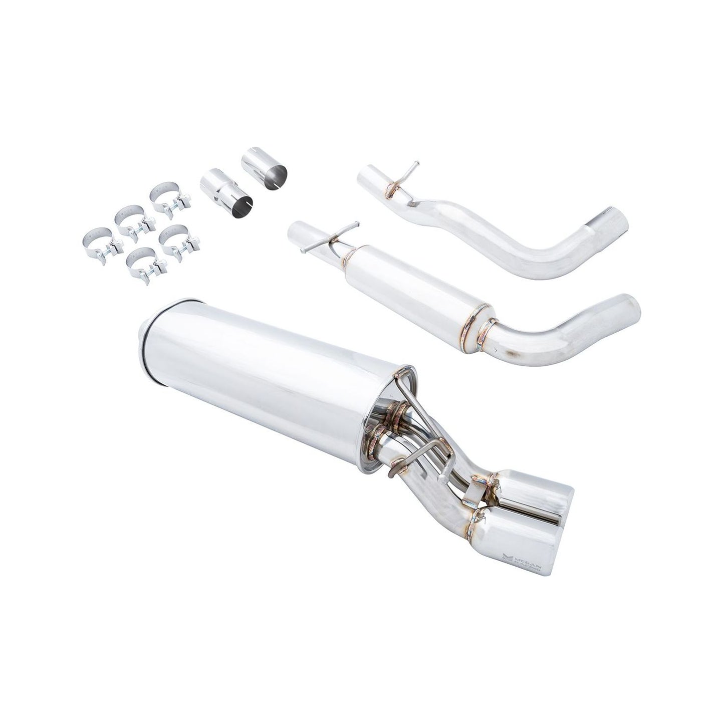 Megan Racing Turbo Type Cat-Back Exhaust System for 1999–2002 Volkswagen Golf / Beetle 1.8T & 2.0 — MR-CBS-VWG99