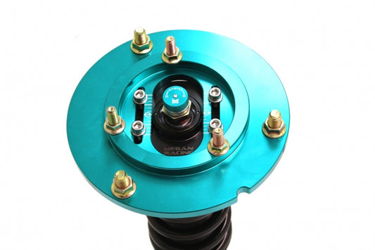 Megan Racing Euro II Series Coilovers for 2015+ BMW M3 (F80) / M4 (F82) – 3-Bolt Front Tophat