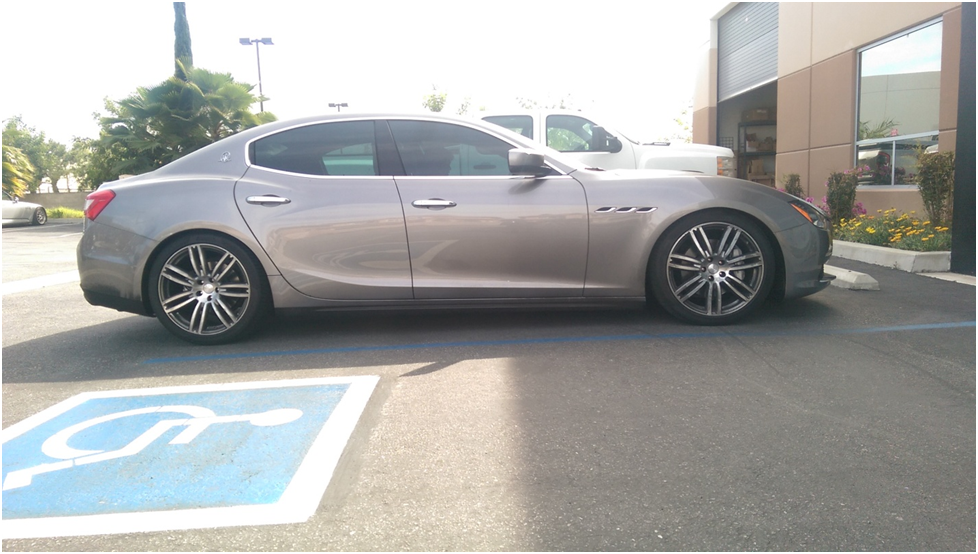 Megan Racing Euro I Series Coilovers for 2014+ Maserati Ghibli