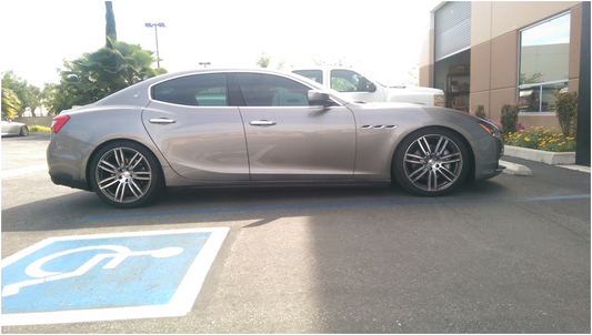 Megan Racing Euro I Series Coilovers for 2014+ Maserati Ghibli