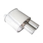 Megan Racing Universal Exhaust F-RT Dual Tip Muffler - MR-MU-FRT-2
