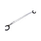 Megan Racing Front Upper Strut Tower Bar for Honda Civic 01-05 (Excludes EX) - Polished - MR-SB-HC01FU-P