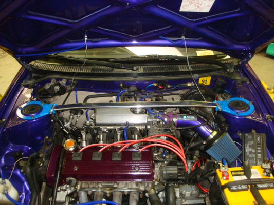 Megan Racing Race-Spec Strut Tower Bars for Toyota Corolla 93-02 Front Upper – MR-SB-TCO93FU-1P