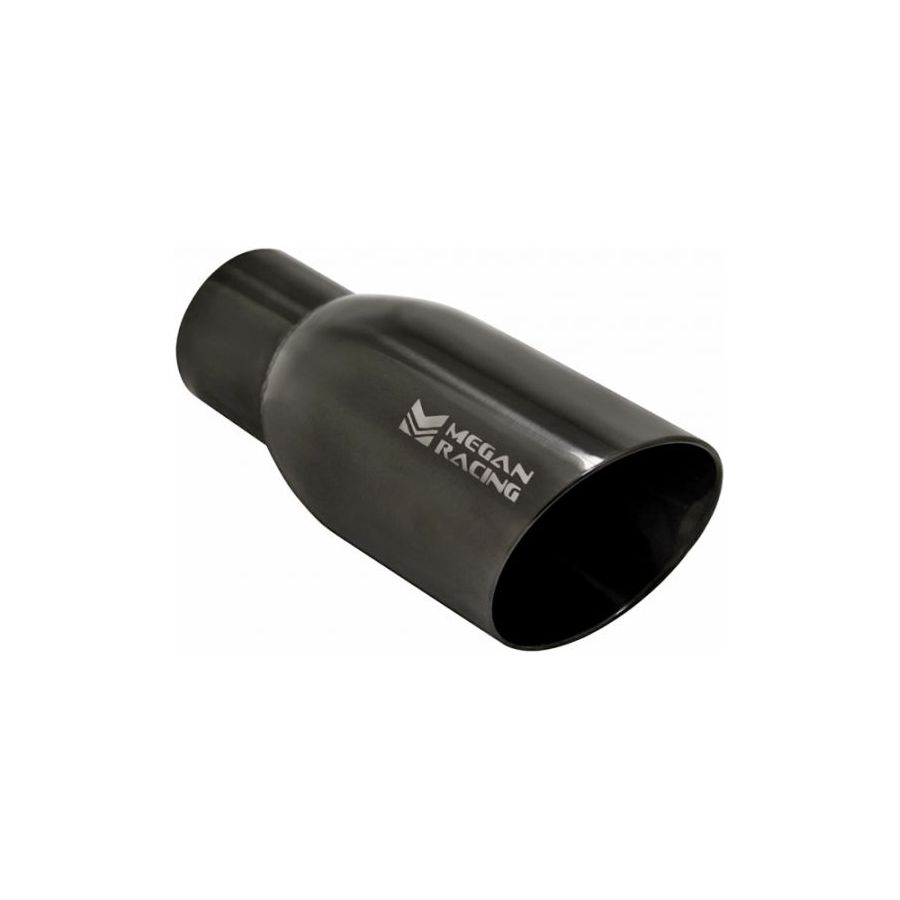 Megan Racing Universal Exhaust Black Chrome 2.5