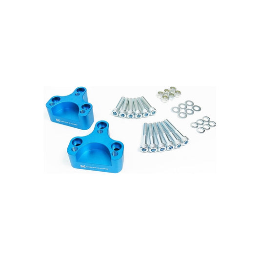 Megan Racing Front Roll Center Adjusters +40mm for 06-21 VW Golf/04-18 Jetta/05-14 Passat/09-18 Tiguan