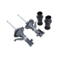 Megan Racing Silver-RS Front Struts for 2001-2002 Honda Civic (Does not fit Si)