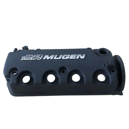 Mugen Style Rocker Engine Valve Cover Black For Honda D15 D16 D16y VTEC SOHC