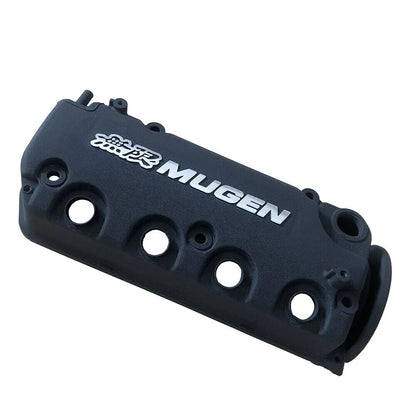 Mugen Style Rocker Engine Valve Cover Black For Honda D15 D16 D16y VTEC SOHC