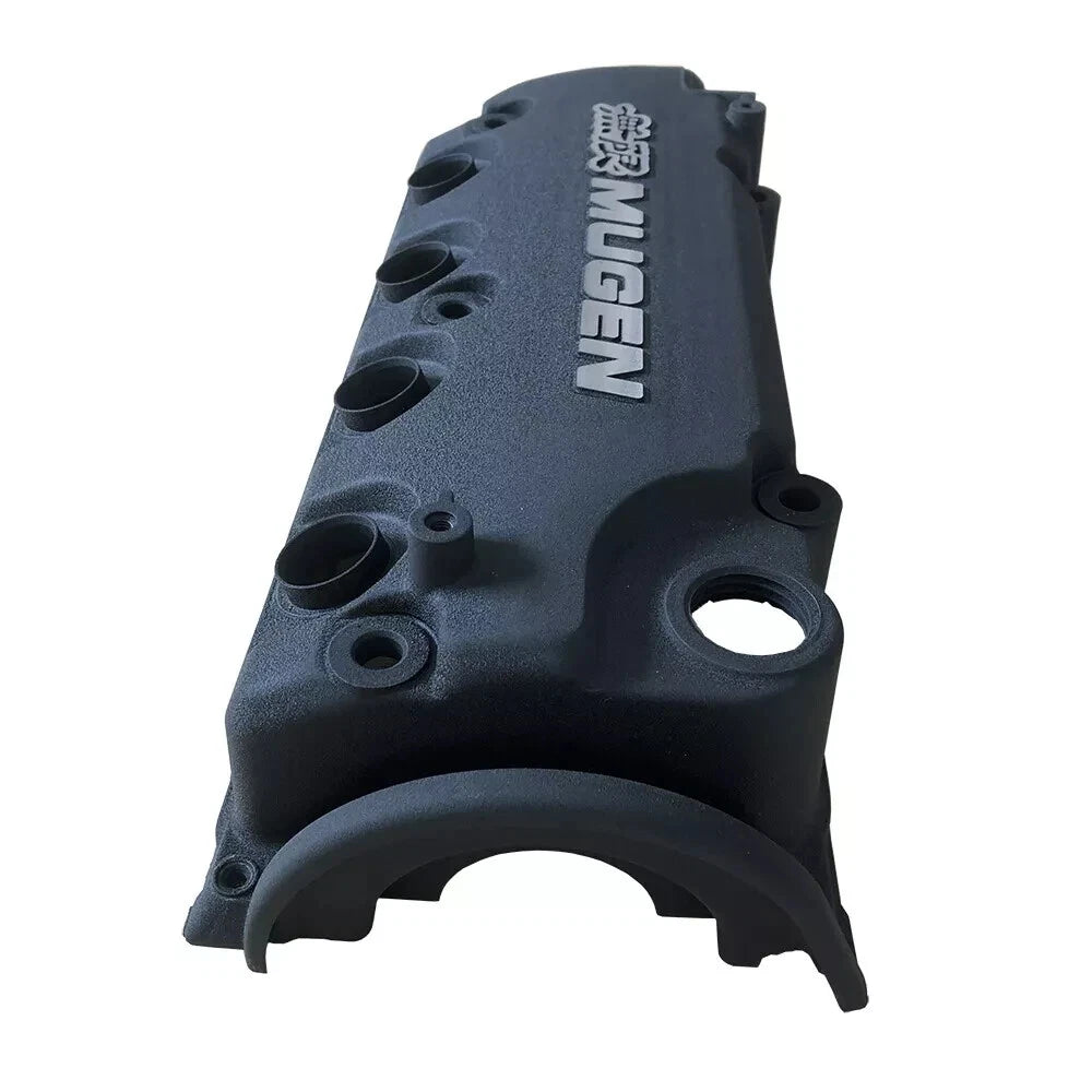 Mugen Style Rocker Engine Valve Cover Black For Honda D15 D16 D16y VTEC SOHC
