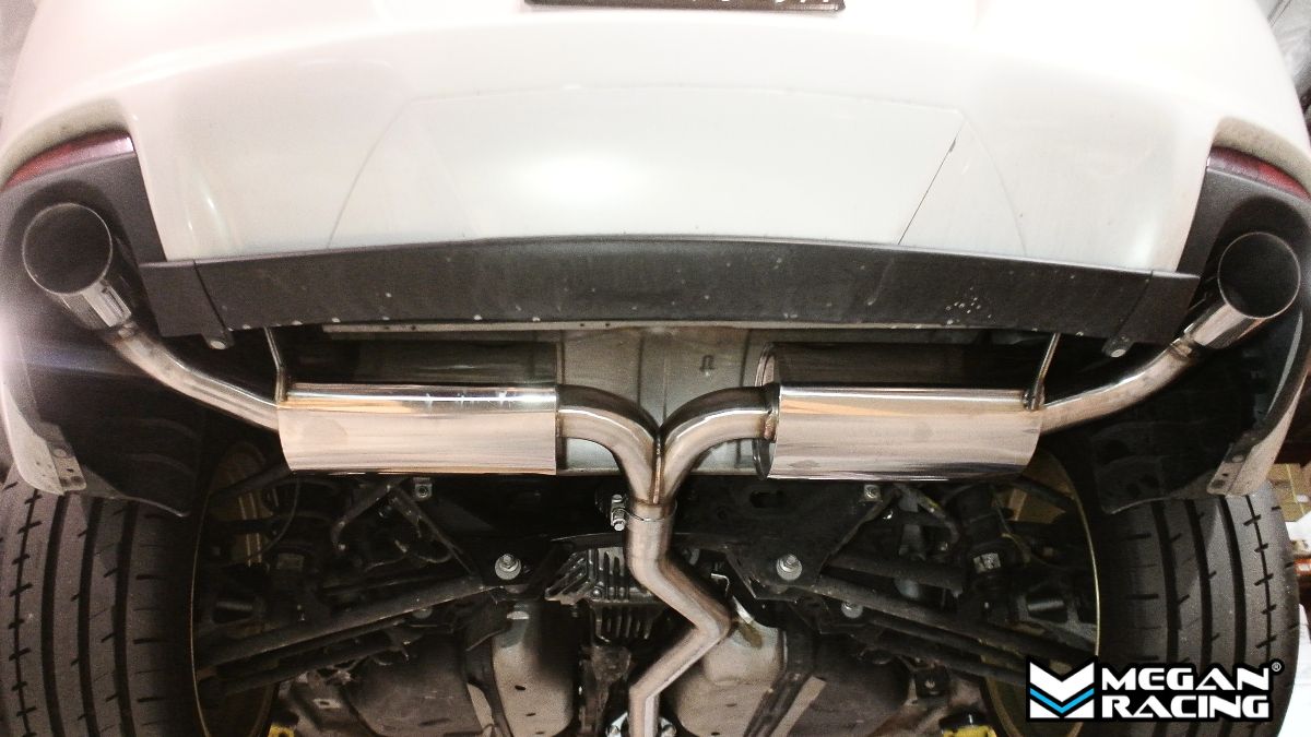 Megan Racing Exhaust System for 2009-2013 Mazda RX-8 - MR-CBS-MRX80925-SS