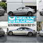 Megan Racing Euro Series Coilover Kit for 2017+ Alfa Romeo Giulia (952 Chassis, Excludes Quadrifoglio)
