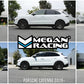 Megan Racing Euro I Series Coilovers for Porsche Cayenne 2019–2023 (Excludes PASM)