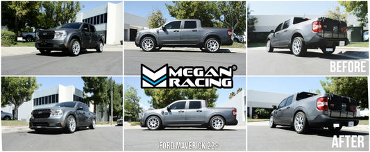 Megan Racing Street Series Coilover for Ford Maverick 2022+ (FWD Hybrid, Torsion Beam Suspension)