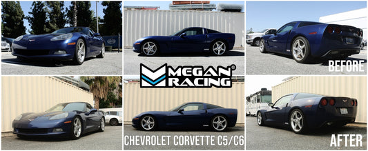 Megan Racing Track Series Coilover (Coil Conversion) for 1997-2013 Chevrolet Corvette C5/C6