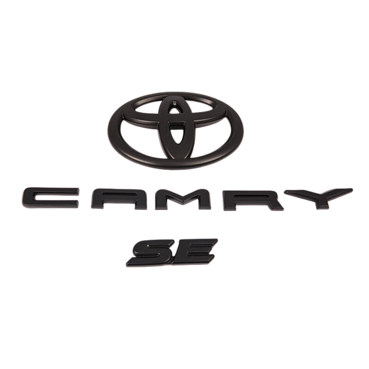 Blackout Emblem Overlay Kit for 2018–2024 Toyota Camry SE