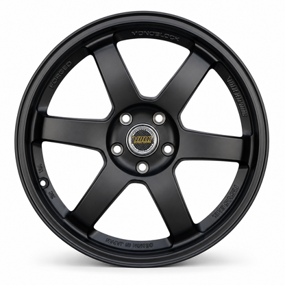 RA-1 | TE37 Style Wheels Matte Black