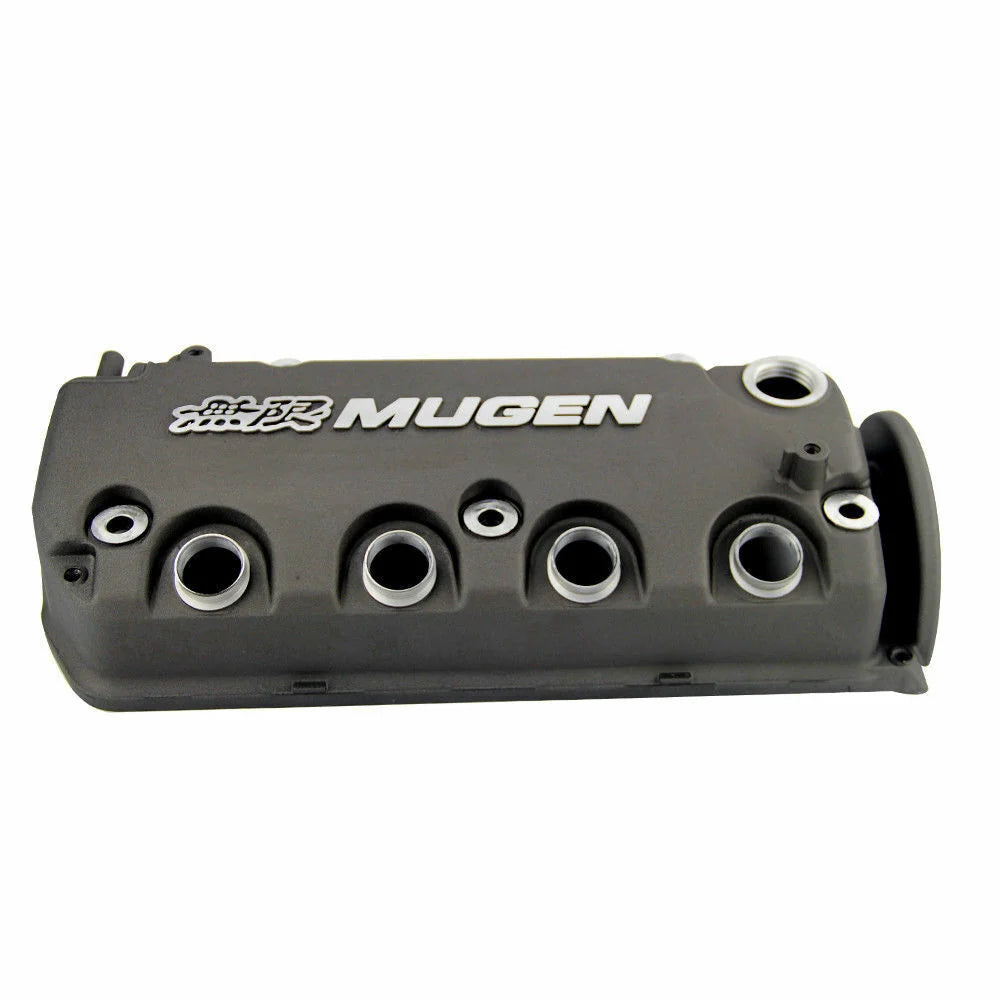 Mugen Style Rocker Engine Valve Cover Gray For Honda D15 D16 D16y VTEC SOHC