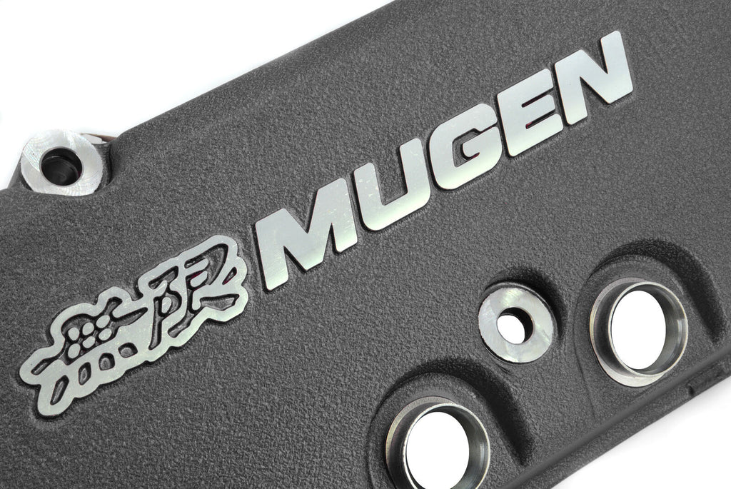 Mugen Style Rocker Engine Valve Cover Gray For Honda D15 D16 D16y VTEC SOHC