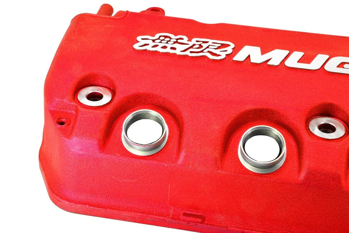 Mugen Style Rocker Engine Valve Cover Red For Honda Civic D15 D16 D16y VTEC SOHC