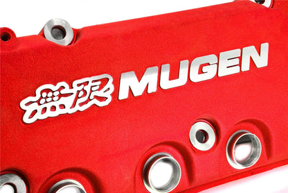 Mugen Style Rocker Engine Valve Cover Red For Honda Civic D15 D16 D16y VTEC SOHC