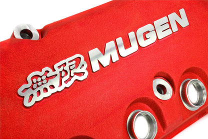 Mugen Style Rocker Engine Valve Cover Red For Honda Civic D15 D16 D16y VTEC SOHC