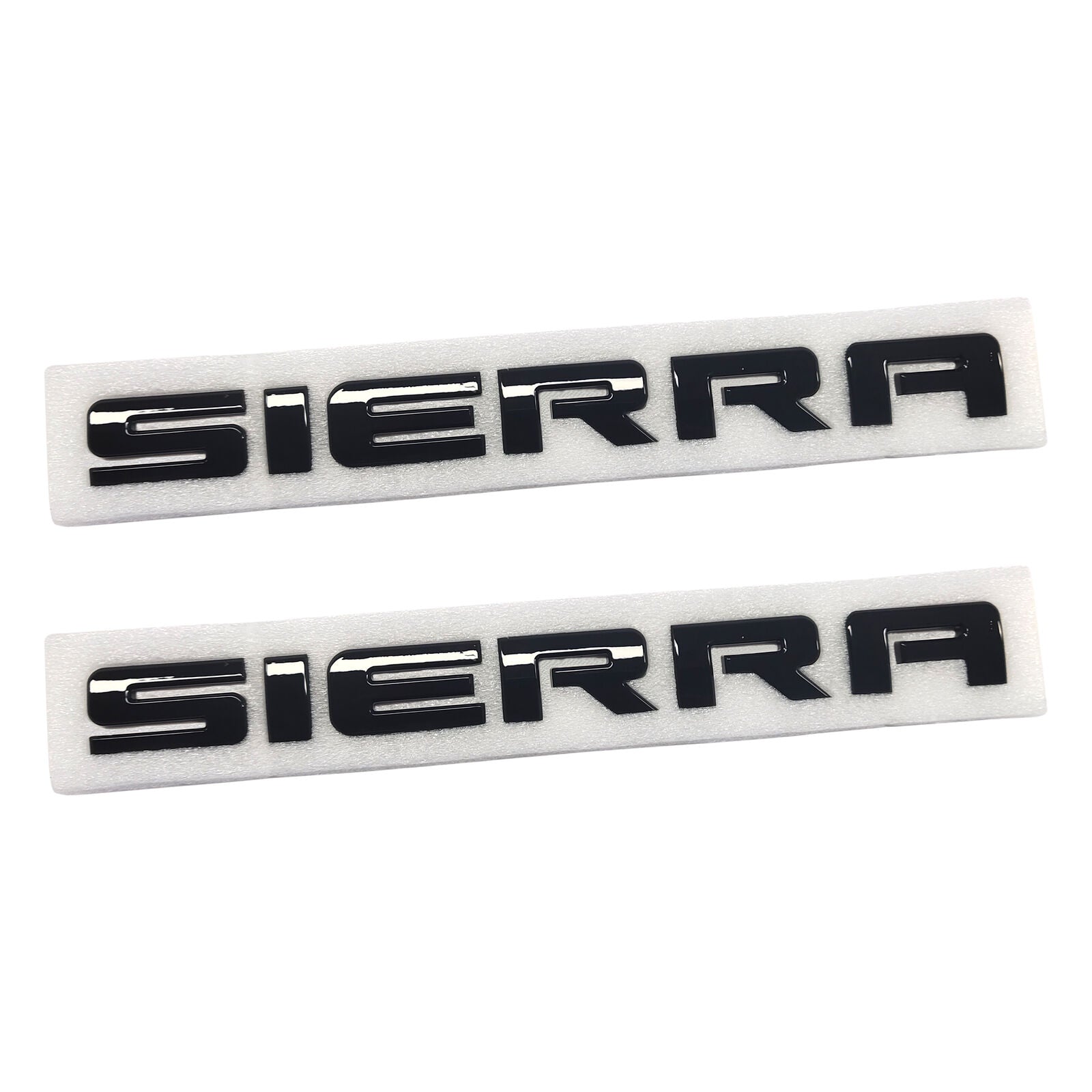 6Pc Elevation Sierra Bed X31 Emblem Door Tailgate 3DBadge Nameplate Replacement For 2019 2023 Gen Sierra 1500 Overlay Emblem Matte Black