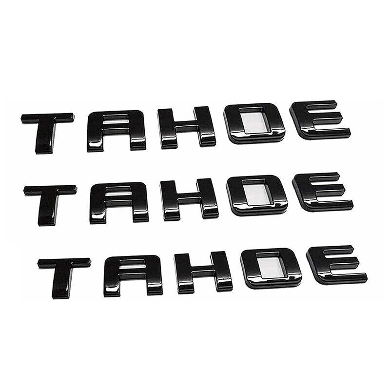 thumbnail interactive-video image 1 of 2Pcs Kit Sierra Denali Emblems Rear Liftgate Letter Nameplate Badge 3D... 1 of 11