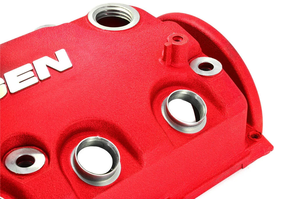 Mugen Style Rocker Engine Valve Cover Red For Honda Civic D15 D16 D16y VTEC SOHC