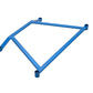 Megan Racing Front Lower Strut H-Brace Bracket Bar for Acura RSX (02-06) / Honda Civic (01-05) - Blue/Red