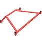 Megan Racing Front Lower Strut H-Brace Bracket Bar for Acura RSX (02-06) / Honda Civic (01-05) - Blue/Red