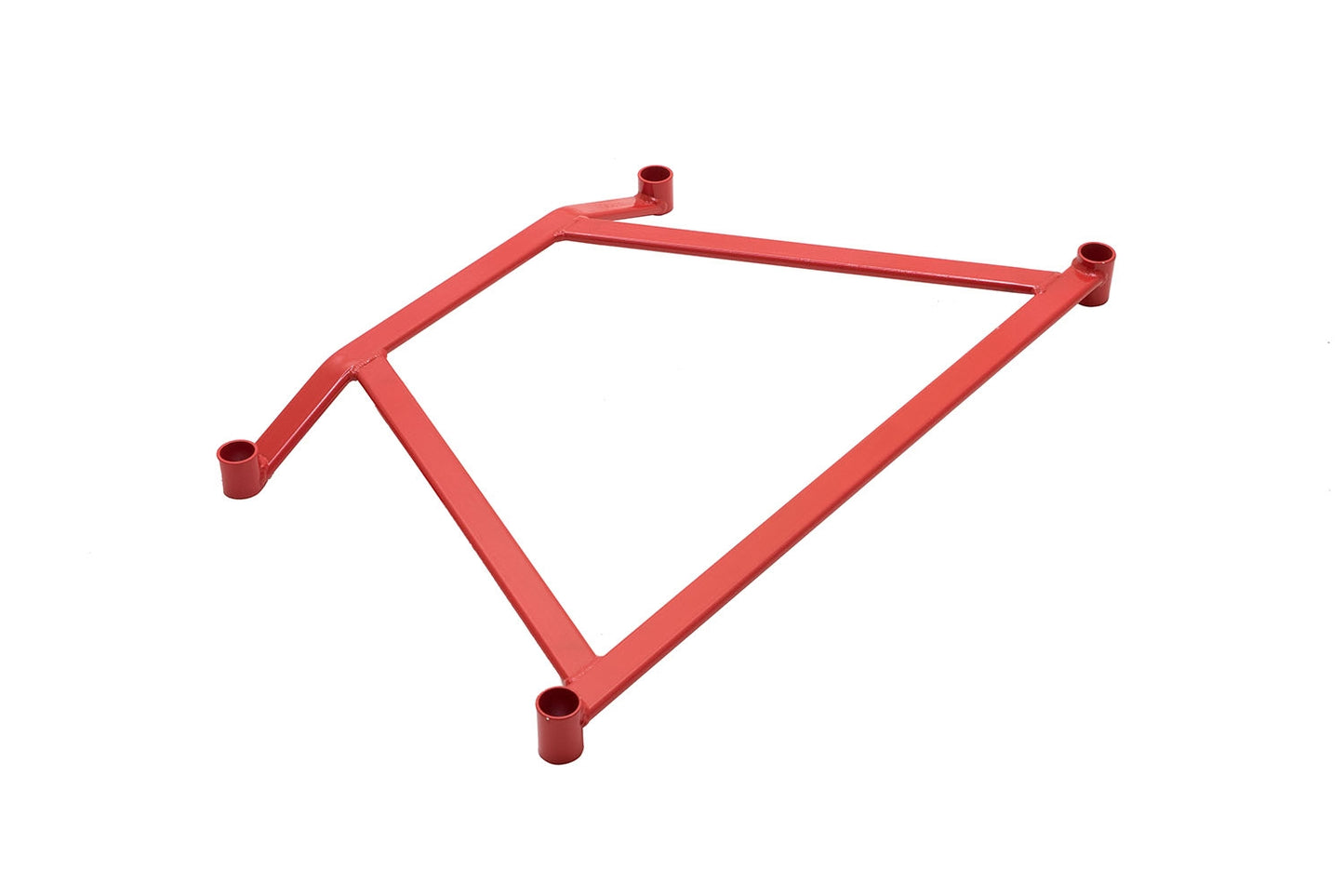 Megan Racing Front Lower Strut H-Brace Bracket Bar for Acura RSX (02-06) / Honda Civic (01-05) - Blue/Red